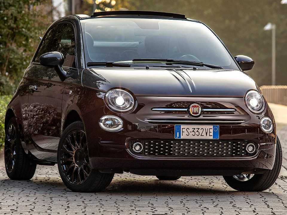 Acima o Fiat 500 vendido na Europa, modelo que ainda conta com ótima aceitação e números de venda na região